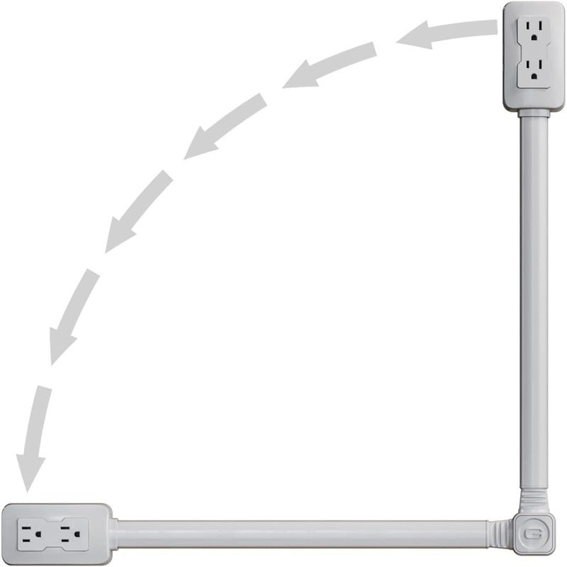 Electrical Stick Outlet ExtenderEasy Access Power for Sofa &Bedside