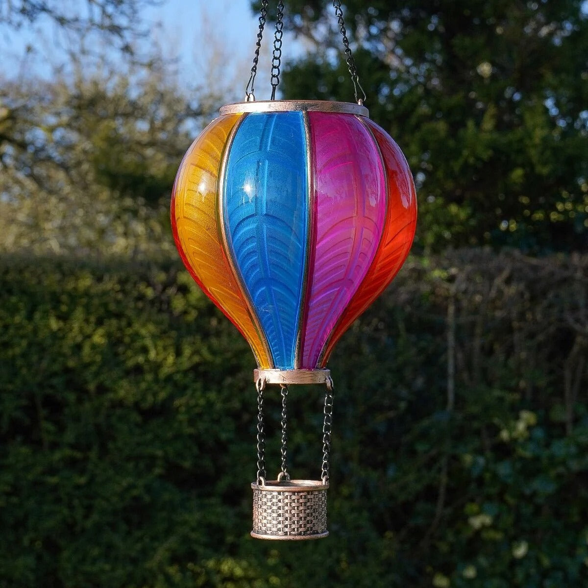 🎁 Limited-time offer 🔥Solar Cool Flame XL Hanging Rainbow Balloon Lantern