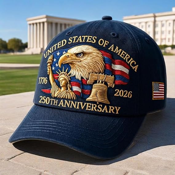 Eagle & Liberty – United States 250th Anniversary Hat