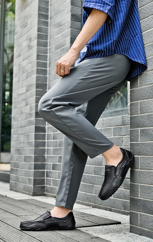 Last Day 50% OFF🔥⏱️Christmas Promotion⏱️🔥Men's genuine calfskin leather Slip-On Loafers