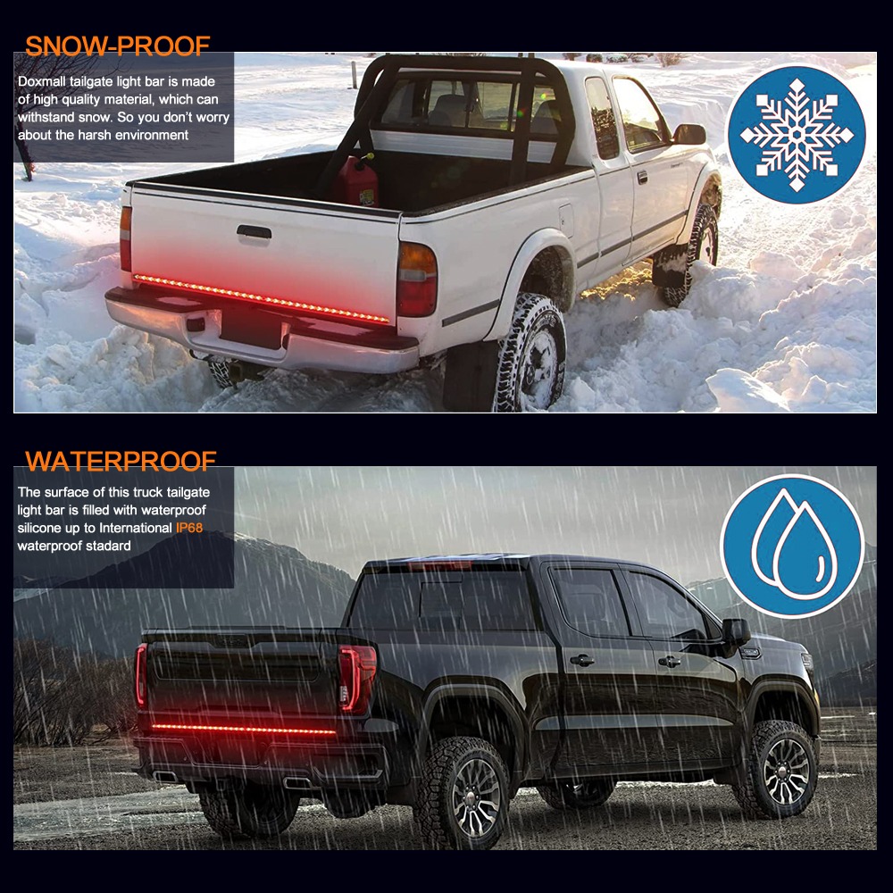 60-Inch LED Tailgate Light Bar Strip