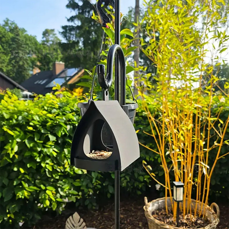 🔥BUY 3 FREE SHIPPING🐦Roofed Hanging Bird Feeder – Perfect for Your Garden