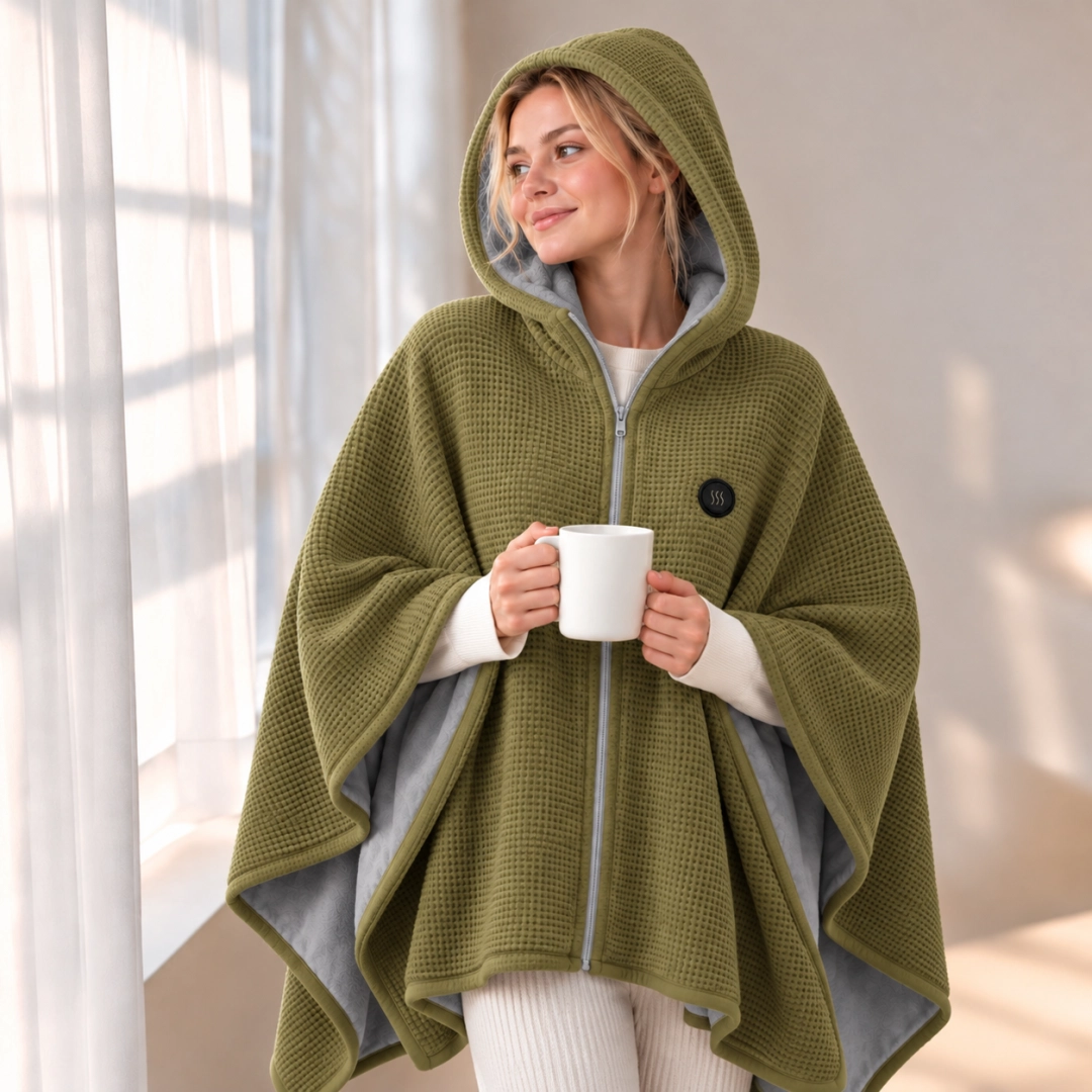⛄LIMITED-TIME 49% OFF‼️💞54K+ SOLD⭐🔥 USB HEATED WEARABLE SHAWL