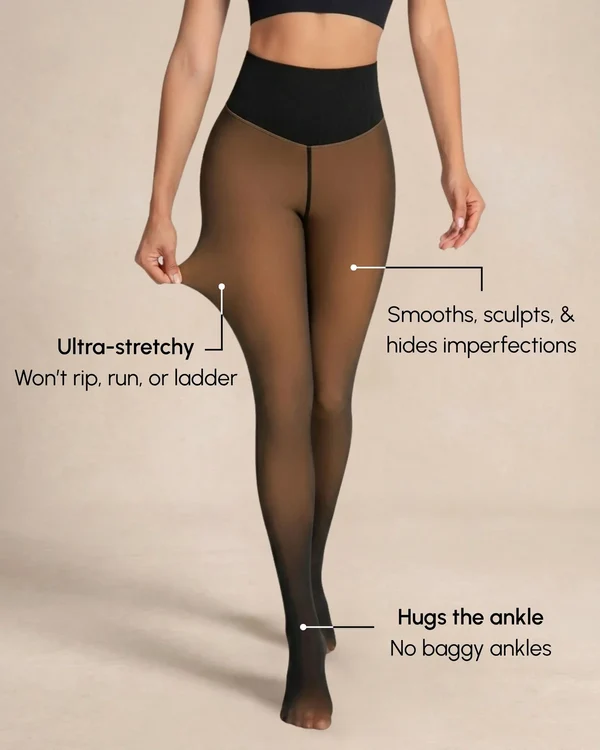 🔥Hot Sale 60% OFF!!⚡50K+ SOLD!❄️One-Seam The-original Magic Fleece Lined Leggings✨