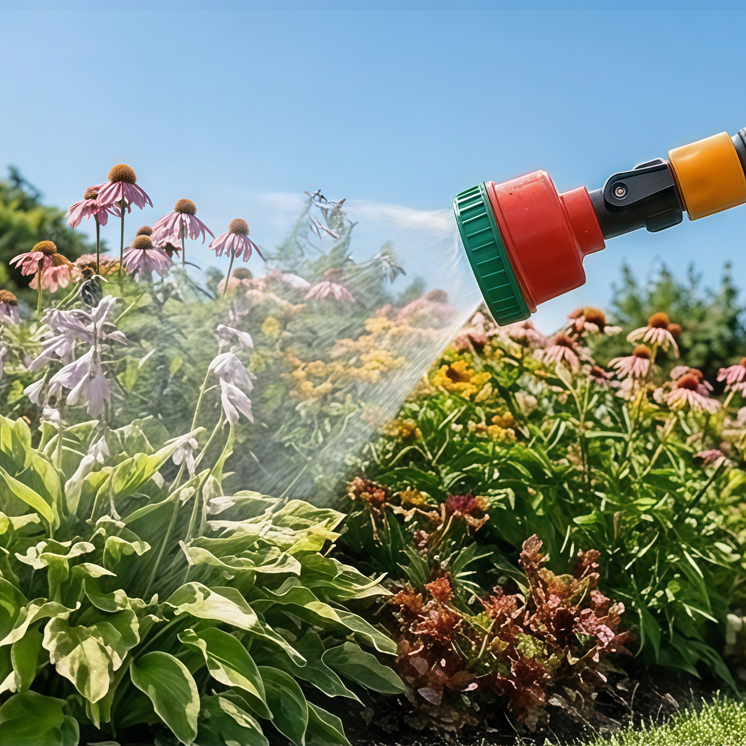 Gentle Mist Hose Nozzle for Healthier Plants and Easier Daily Watering 🌿