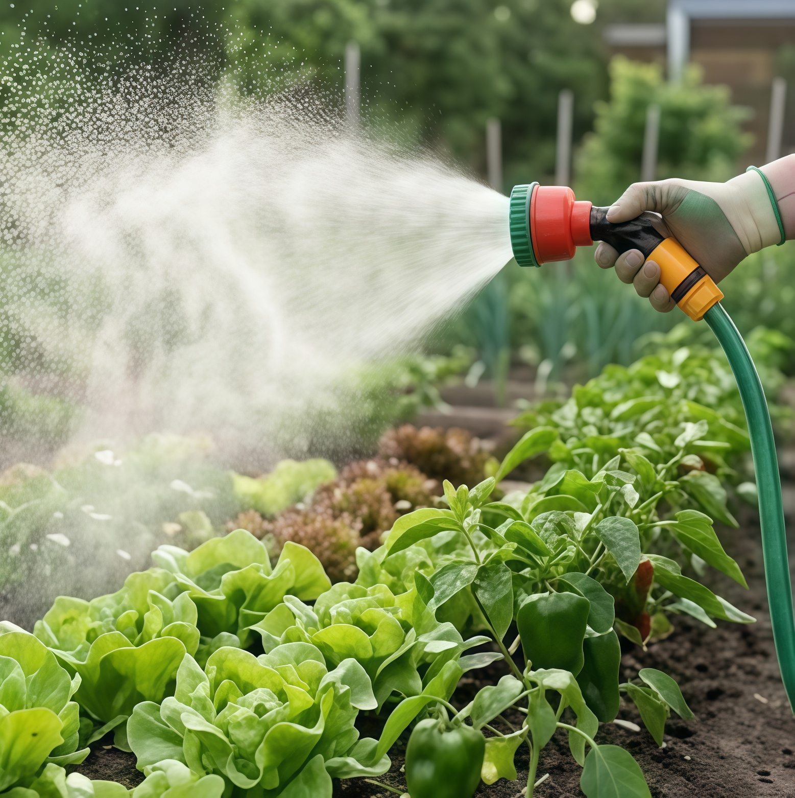Gentle Mist Hose Nozzle for Healthier Plants and Easier Daily Watering 🌿