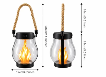 🔥 Solar Garden Lanterns – No Wiring, Auto-On at Dusk! Last Chance Before They're Gone!