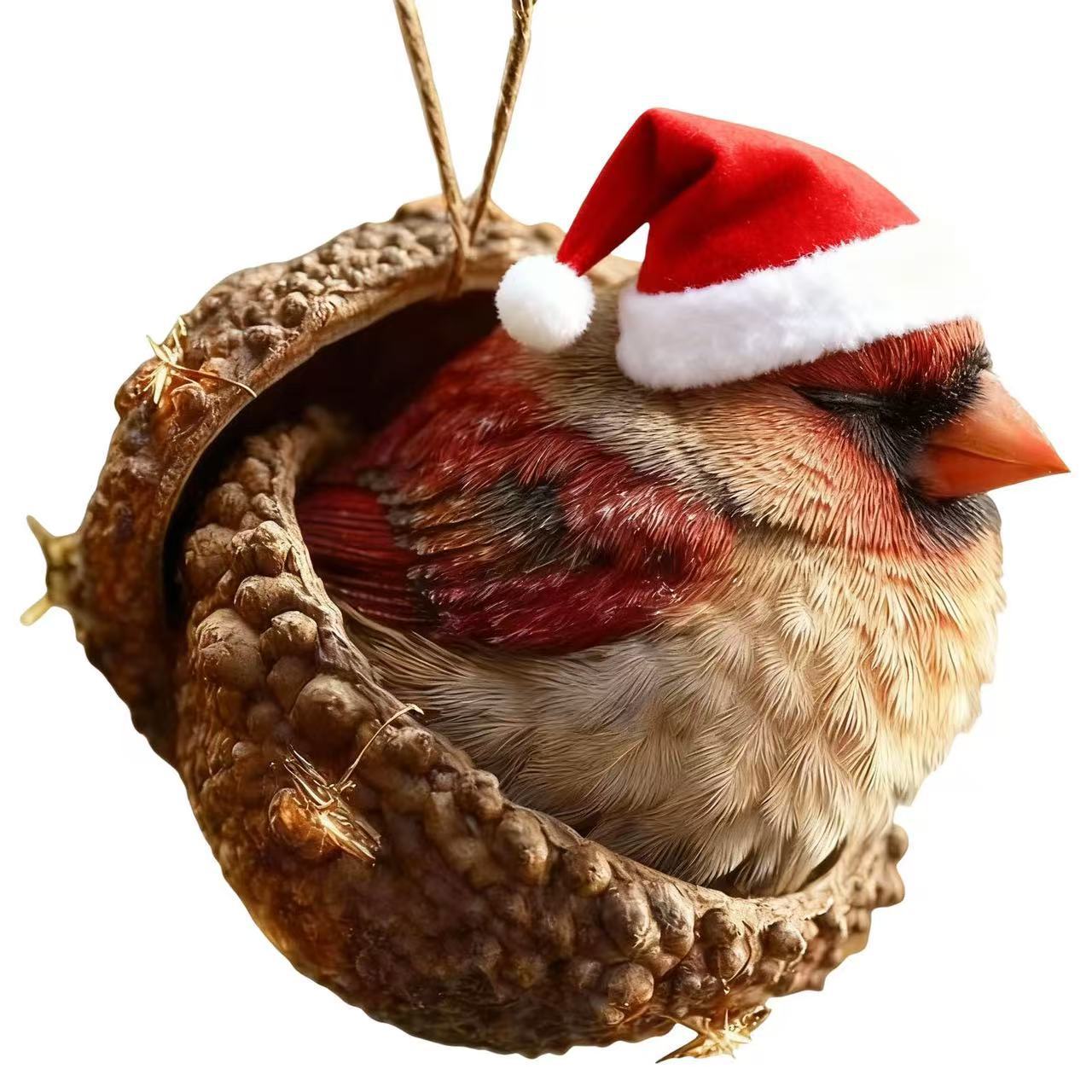 🎁❤️Forest animal acorn ornaments – charming forest-themed decorations
