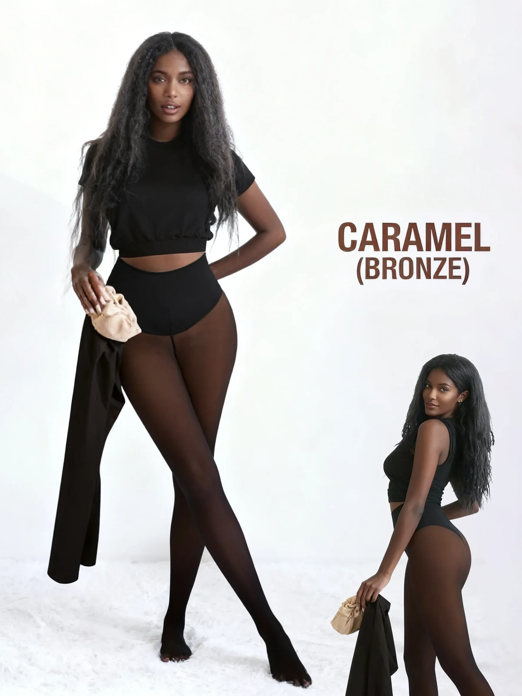 🔥Hot Sale 60% OFF!!⚡50K+ SOLD!❄️One-Seam The-original Magic Fleece Lined Leggings✨