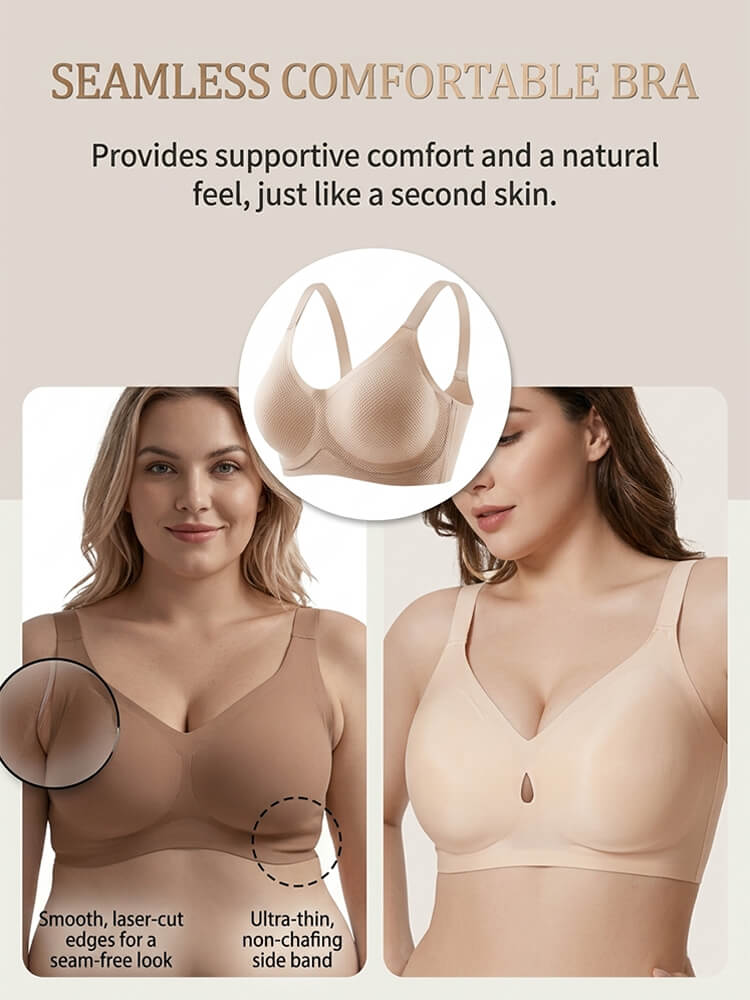Seamless Jelly Gel Wireless Bra