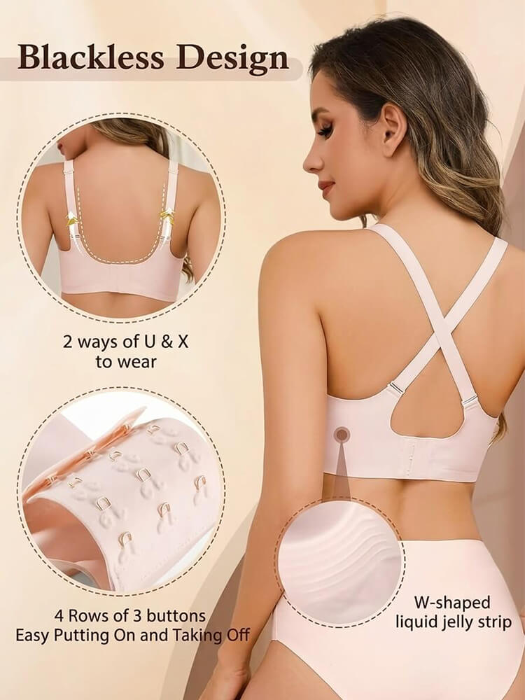 Plus Size Wireless 3/4 Cup Bra