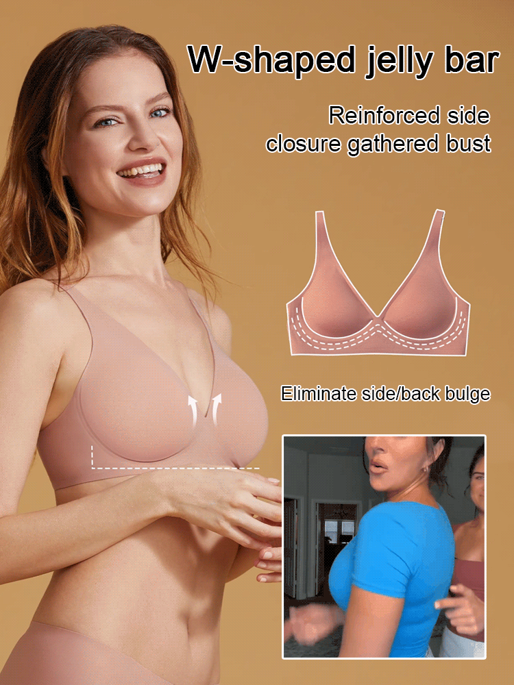 Seamless Wireless Full Coverage Bra