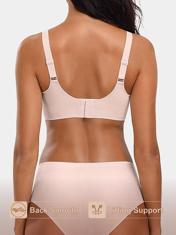 Plus Size Wireless 3/4 Cup Bra