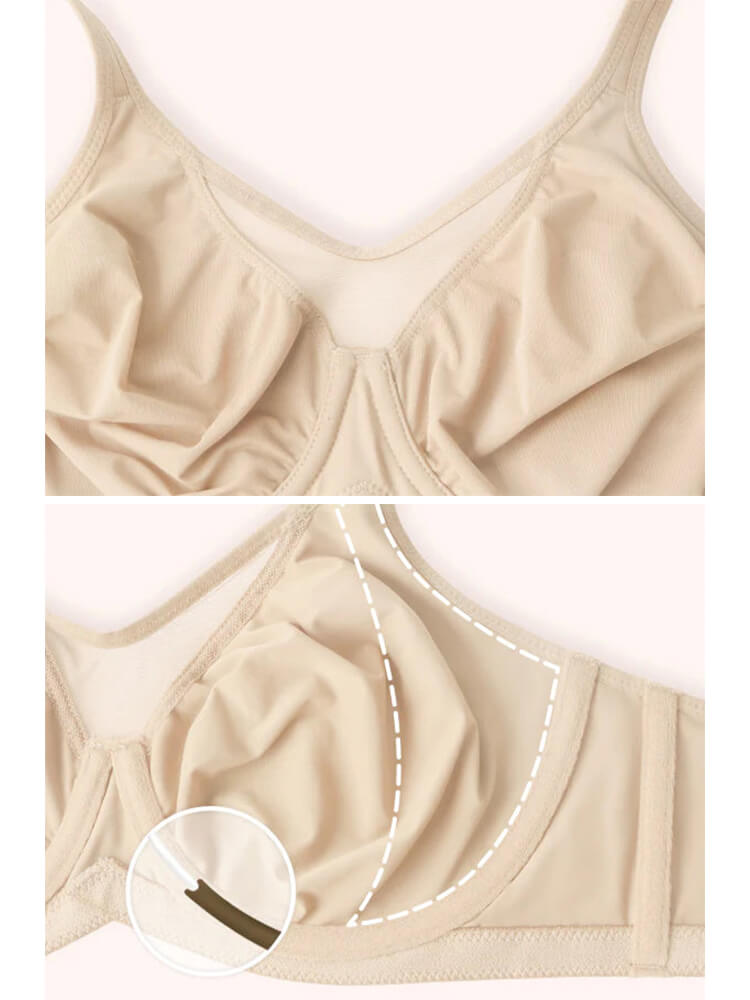 Ultra-Thin Smooth Push-Up Bra