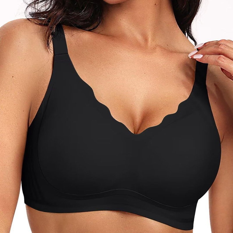 Plus Size Wireless 3/4 Cup Bra