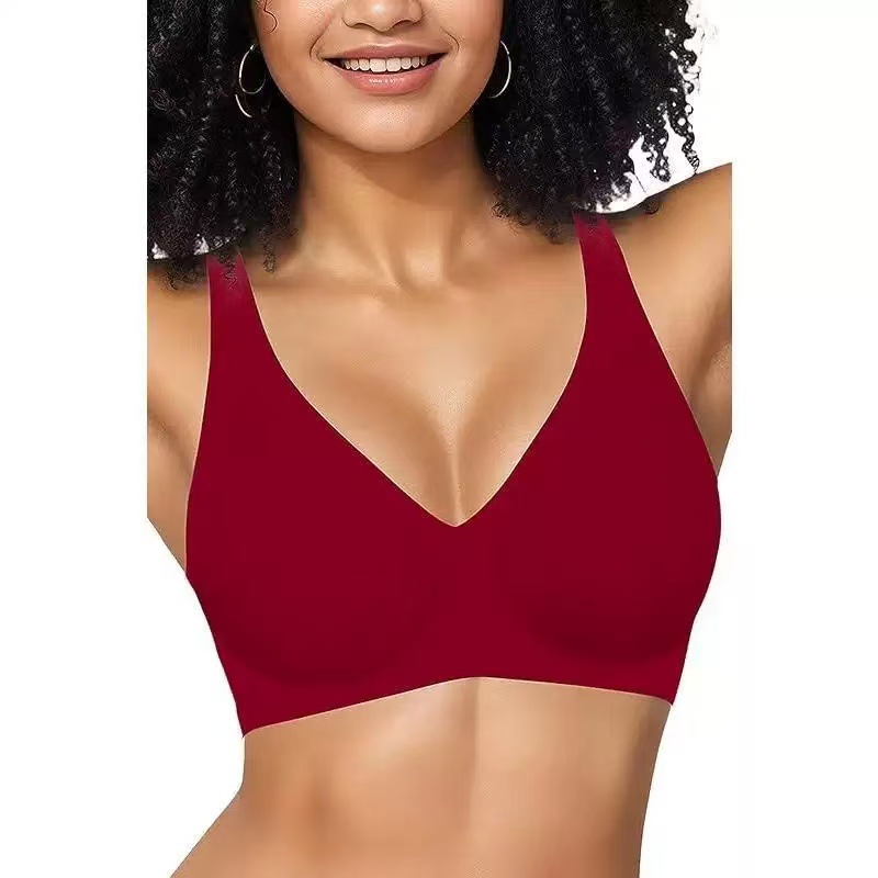 Seamless Wireless Full Coverage Bra