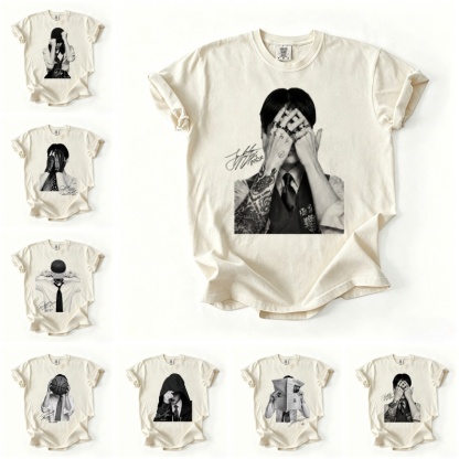 Custom Kpop Boy Group World Tour 2026 T-shirt