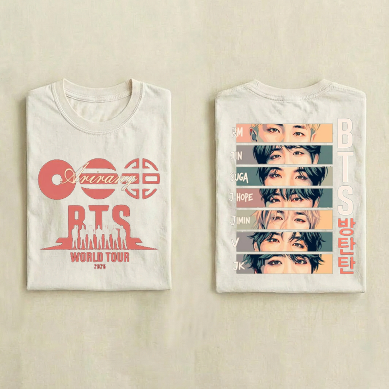 Kpop Boy Group Music Graphic T-shirt