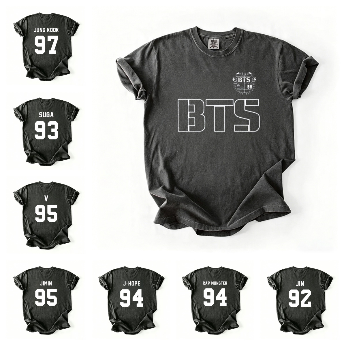 Custom Kpop Boy Group World Tour 2026 T-shirt