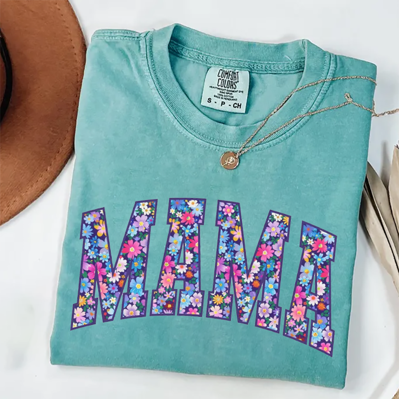 Floral Mom Spring T-shirt