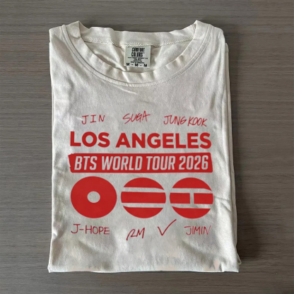 Kpop World Tour T-shirt