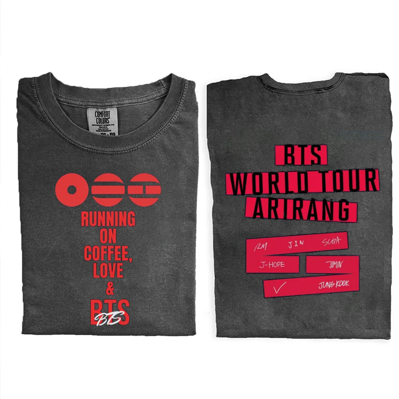 Kpop Boy Group World Tour 2026 T-shirt