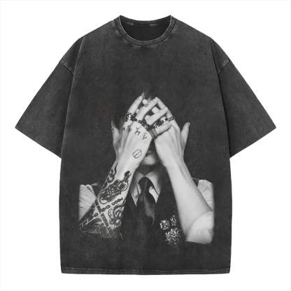 Kpop Boy Group Vintage Graphic T-shirt