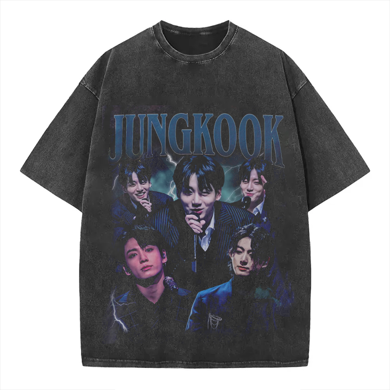 Kpop Boy Group Graphic T-shirt