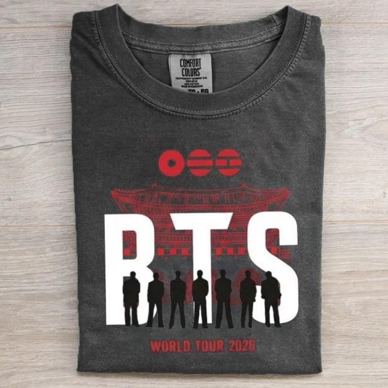 Kpop Boy Group Graphic T-shirt