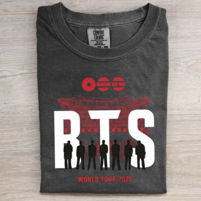 Kpop Boy Group Graphic T-shirt