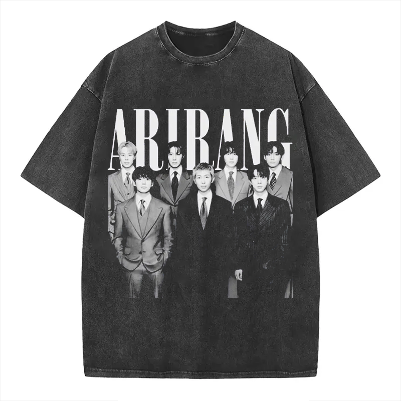 Kpop Boy Band Graphics T-shirt