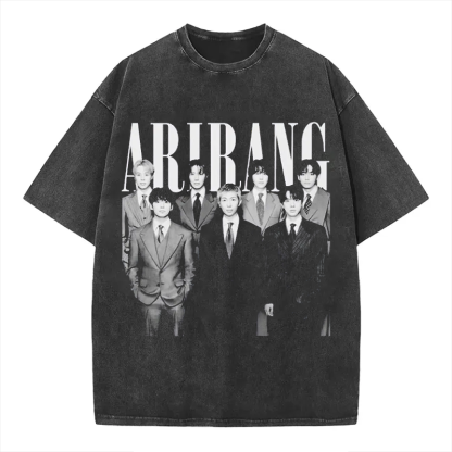 Kpop Boy Band Graphics T-shirt