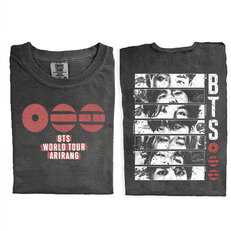 Kpop Boy Group World Tour 2026 T-shirt