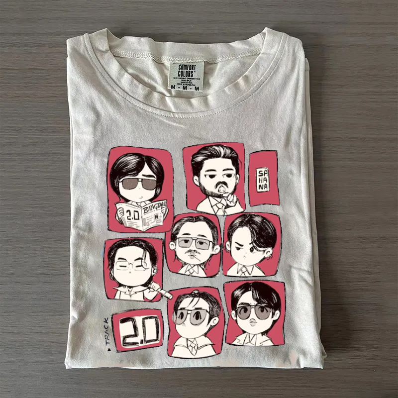 Kpop Boy Group Cute Graphic T-shirt