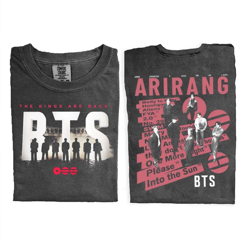 Kpop Boy Group World Tour 2026 T-shirt
