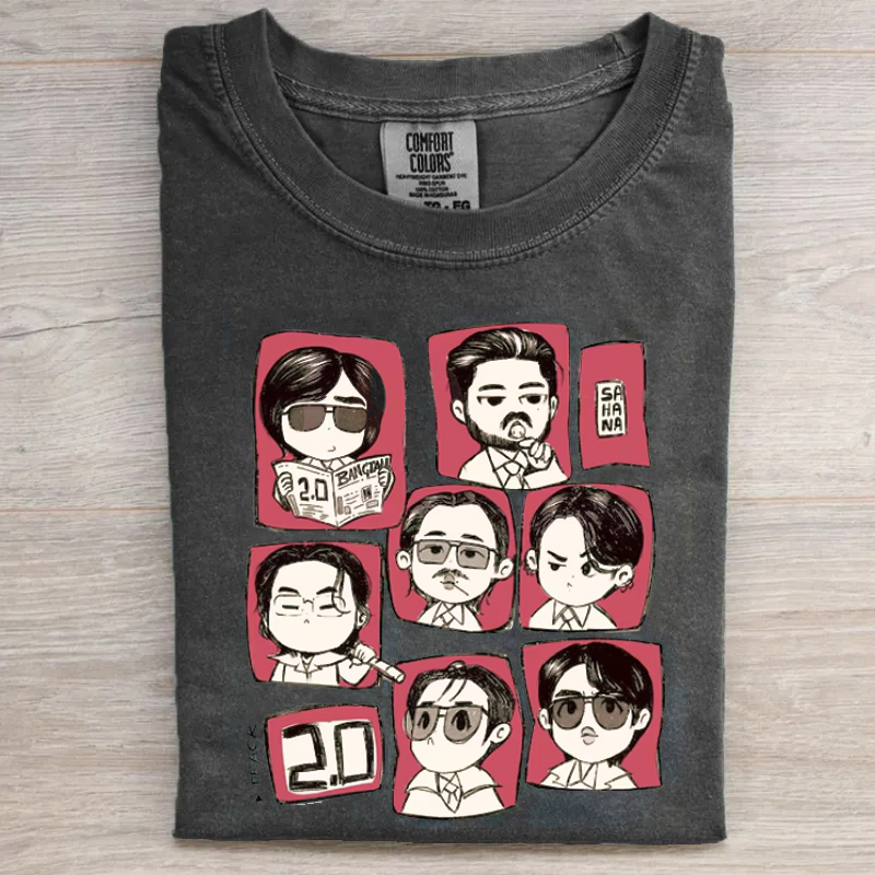Kpop Boy Group Cute Graphic T-shirt