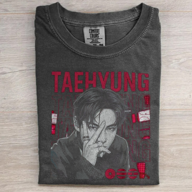 Kpop Boy Group Vintage Graphic T-shirt