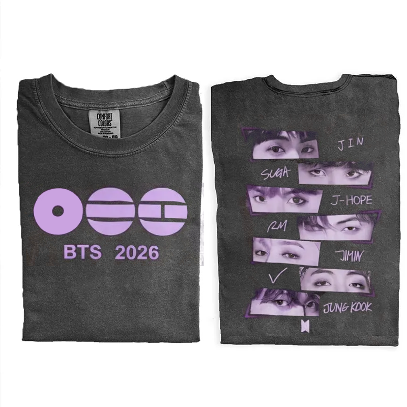 Kpop Boy Group World Tour 2026 T-shirt