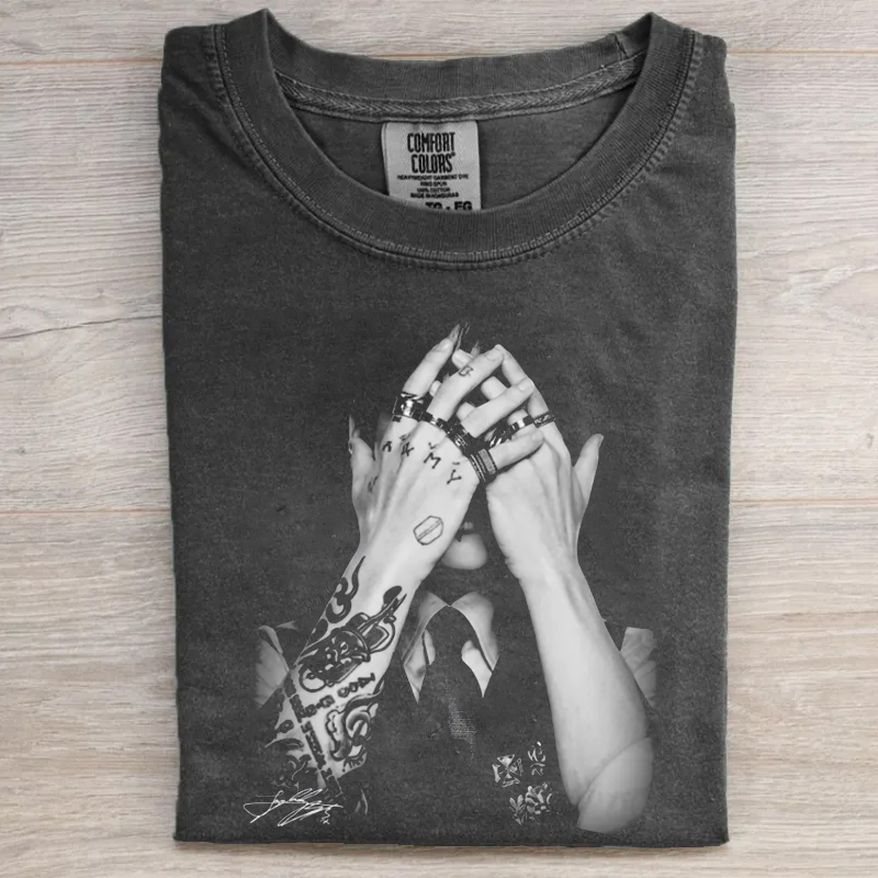 Kpop Boy Group Vintage Graphic T-shirt