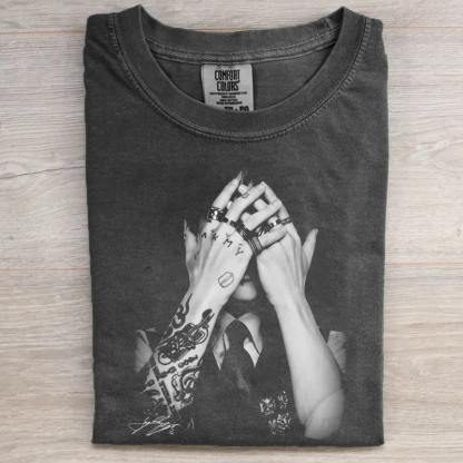 Kpop Boy Group Vintage Graphic T-shirt