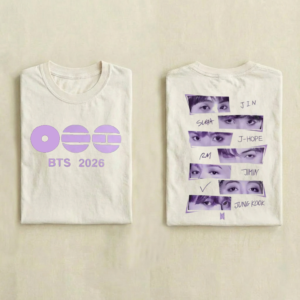 Kpop Boy Group World Tour 2026 T-shirt