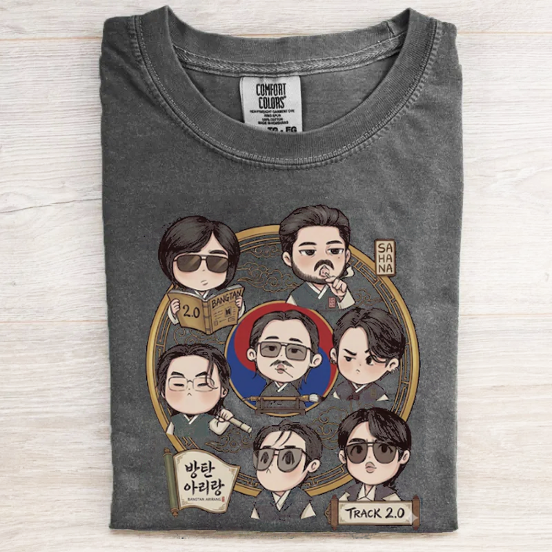 Kpop Boy Group Cute Graphic T-shirt