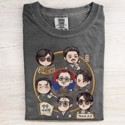 Kpop Boy Group Cute Graphic T-shirt