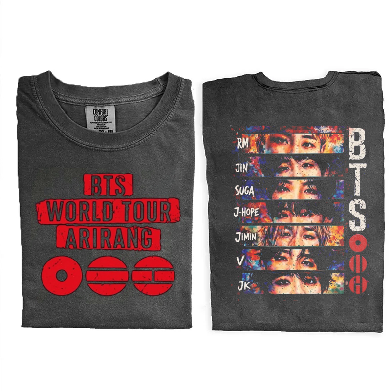 Kpop Boy Group World Tour 2026 T-shirt