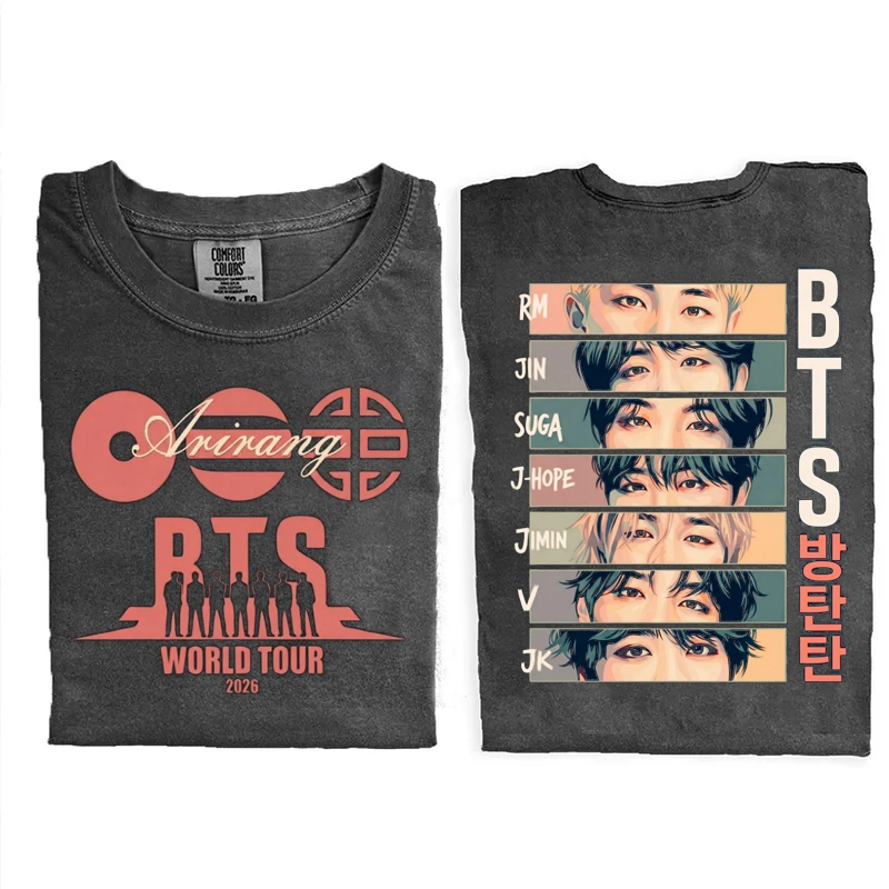 Kpop Boy Group Music Graphic T-shirt