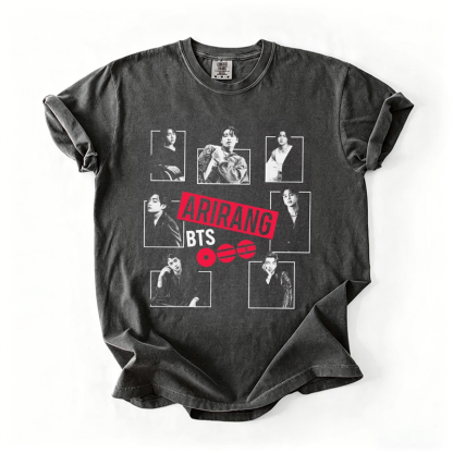 Kpop Boy Group Vintage Graphic T-shirt