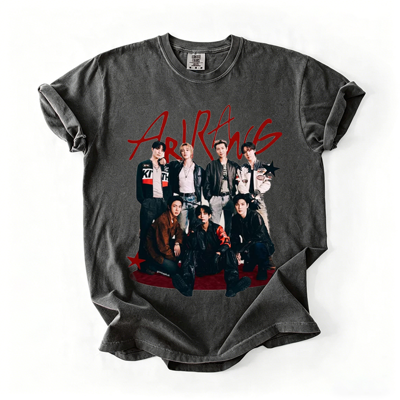 Kpop Boy Group Tour 2026 Concert T-shirt