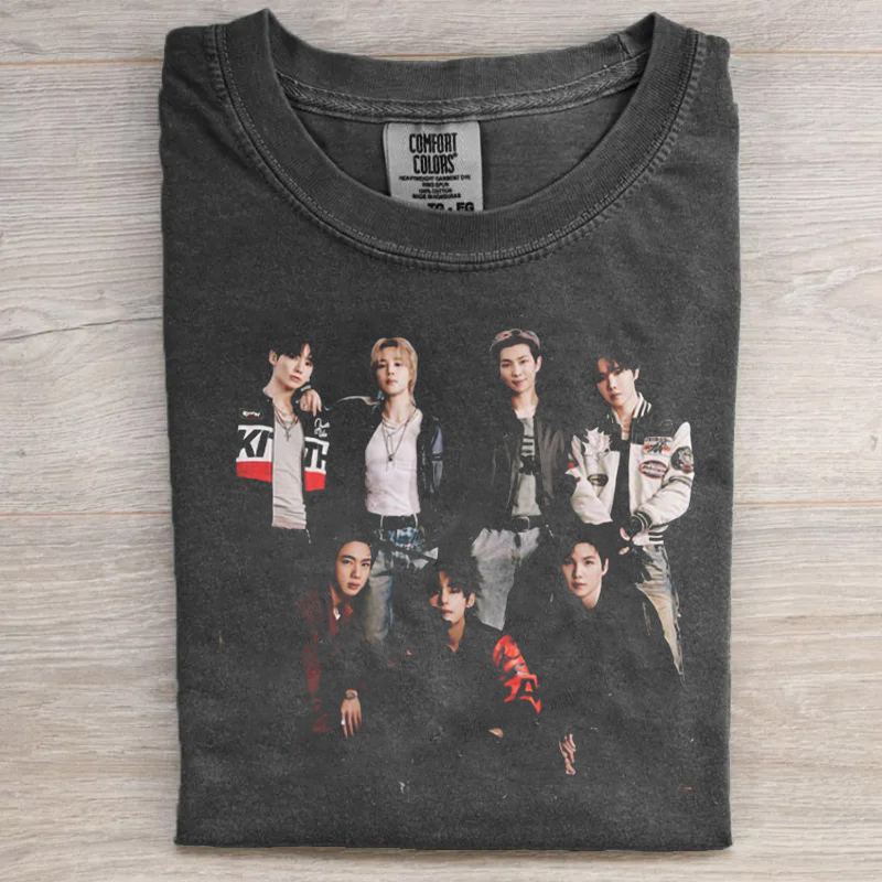 Kpop Boy Group World Tour 2026 T-shirt