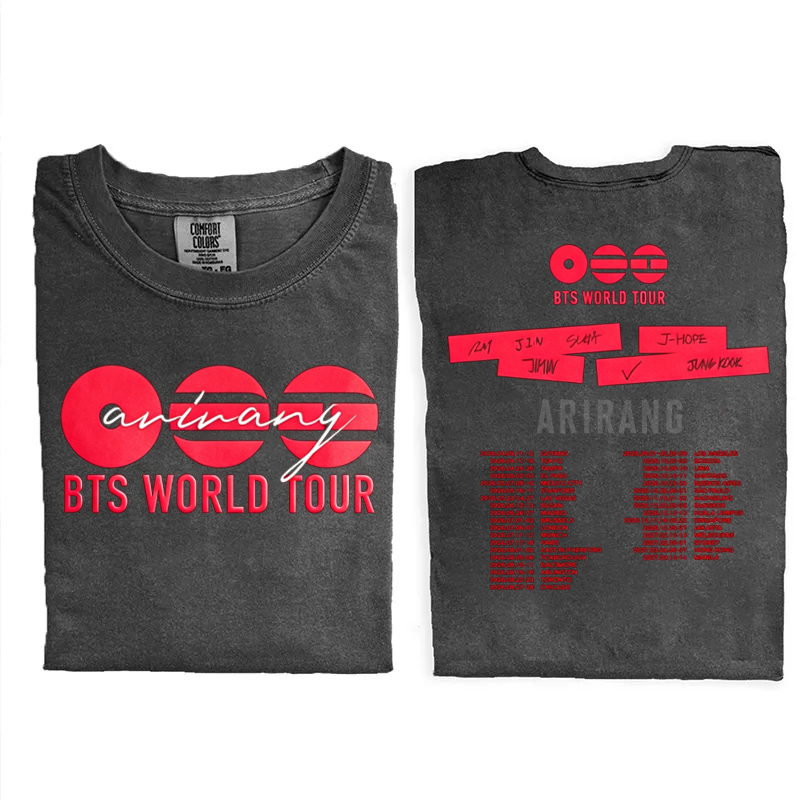 Kpop Boy Group  World Tour 2026 T-shirt