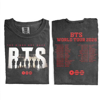 Kpop Boy Group World Tour 2026 T-shirt